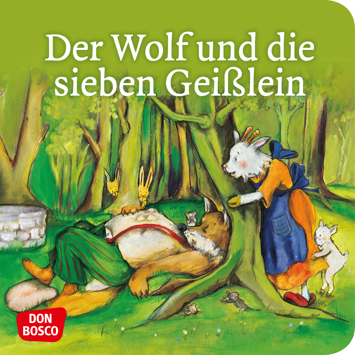 Der Wolf und die sieben Geißlein MiniBilderbuch EvangelisationsZentrum Salzburg Der Wolf und die sieben Geißlein MiniBilderbuch EvangelisationsZentrum Salzburg